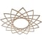 Ekena Millwork Eleanor Wood Fretwork Pierced Ceiling Medallion, Red Oak, 26"OD x 10"ID x 3/8"T CMWP26X26X0375EARO - alternate 5